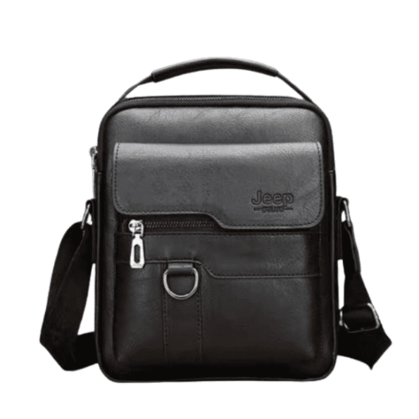 حقيبة يد وكتف رجالية جلدية Jeep جيب سحرى ضد السرقة ومتعددة الجيوب للرجال العصريين (موديل 2026)