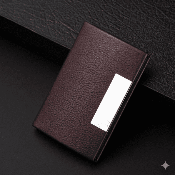 محفظة كروت معدن